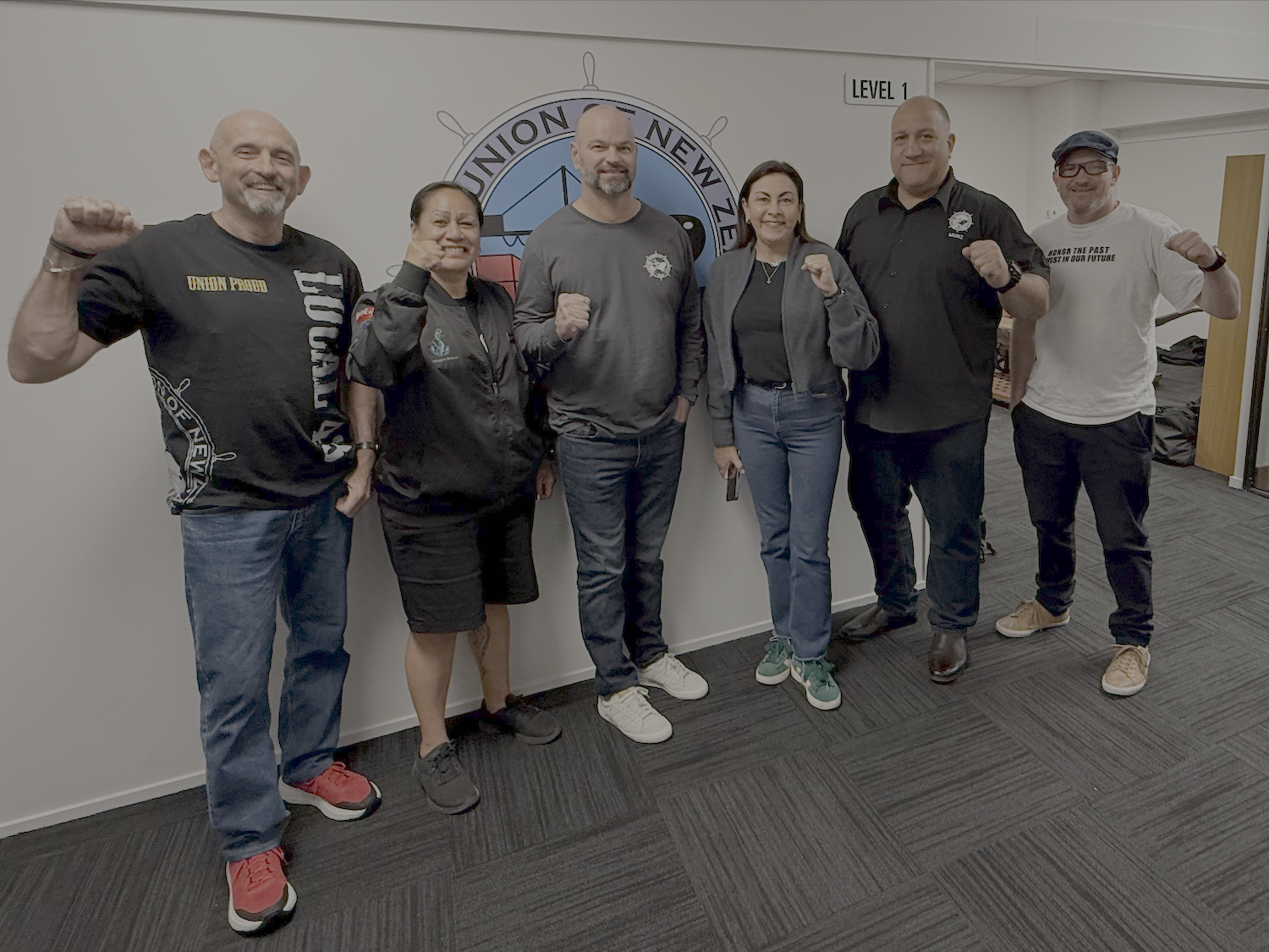 MUNZ MUA officials at MUNZ National Council December 2025